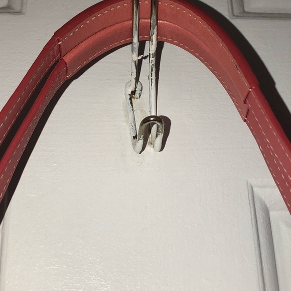 Coach Pink Signature Handbag - Picture 4 of 8